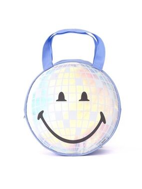 ✨ Brand New with Tags (NWT) Yoobi x SmileyWorld Disco Ball Round Lunch Bag ✨🪩